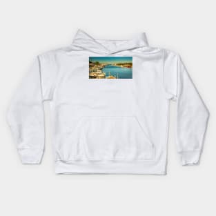 Falmouth Harbor, Cape Cod Kids Hoodie